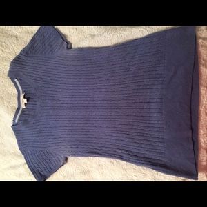 Ladies Merona short sleeve cable knit sweater