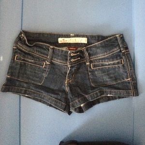 Hollister short jean shorts