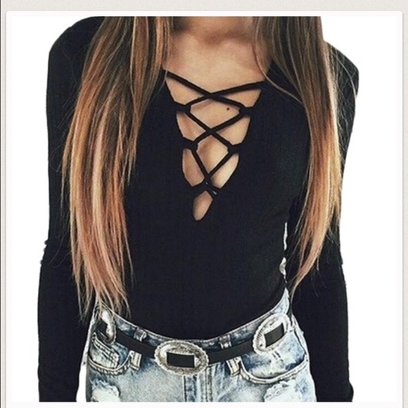 Lace up Bodysuit