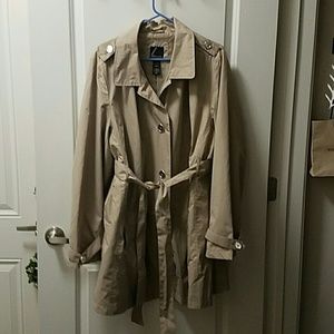 Plus size rain coat