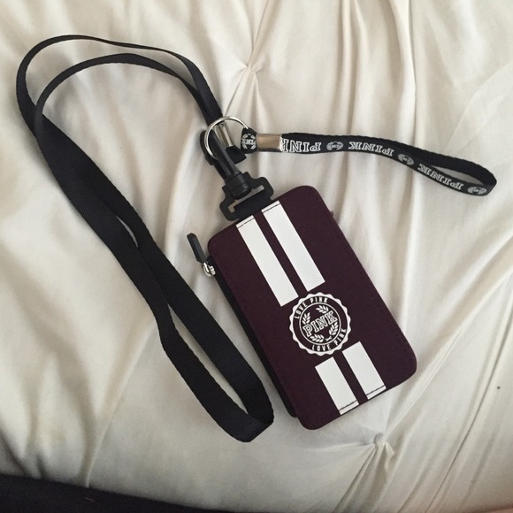 PINK lanyard