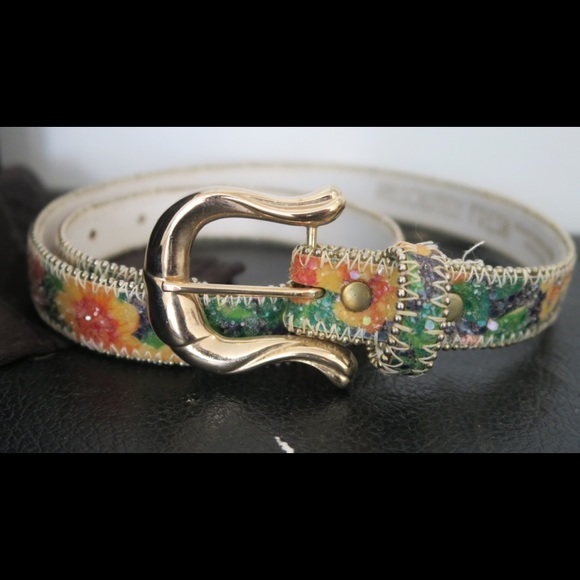 Vintage Floral Belt