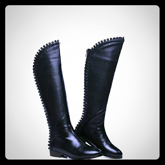 Genuine Leather Black Boots
