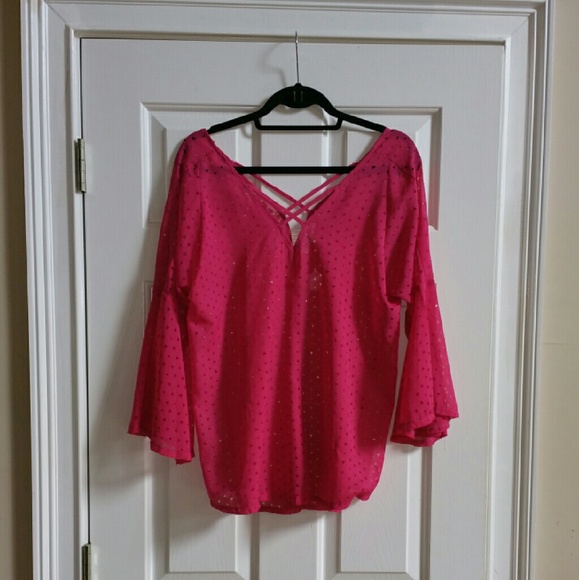 Gypsies Junkies Fuschia Blouse