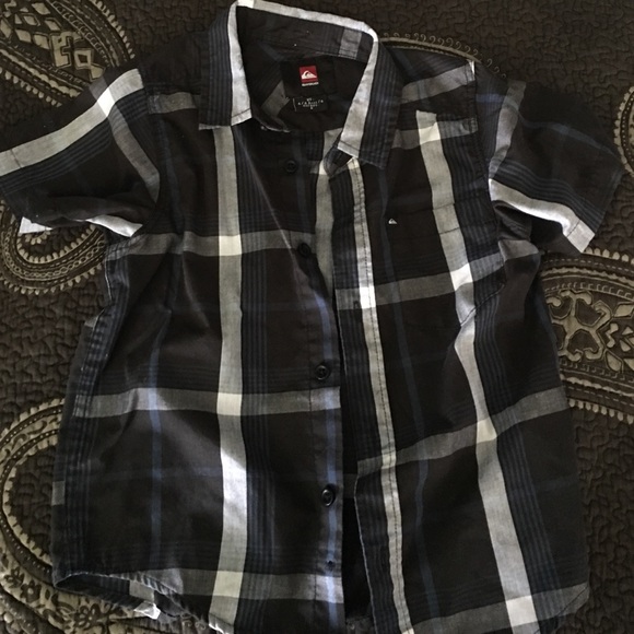 Boys short sleeve button up
