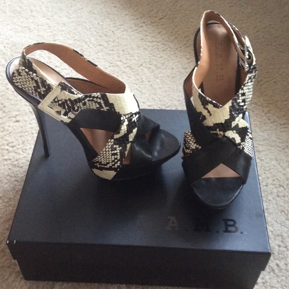 LAMB Leather Stilettos