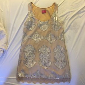 Free People mini sequin dress