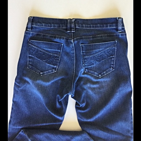 WHBM boot leg jeans. Good condition. Very comfy. - Picture 2 of 2
