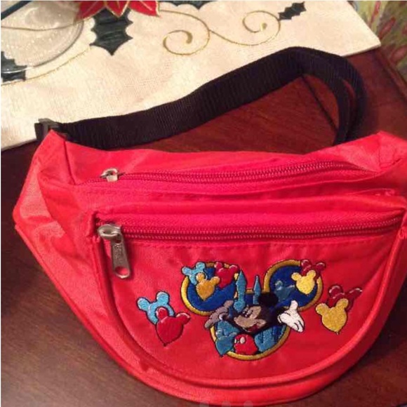 New Red Mickey Mouse bag