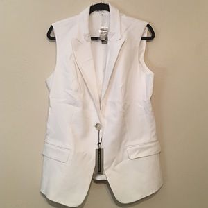 NWT Express Single Button Jacket Vest