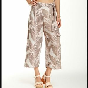 Free people high rise cropped pant