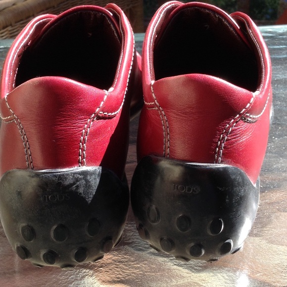 Tod's Genuine Leather Rubber Soled Shoes - Picture 4 of 4