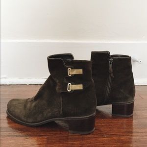 Stuart Weitzman Suede Booties