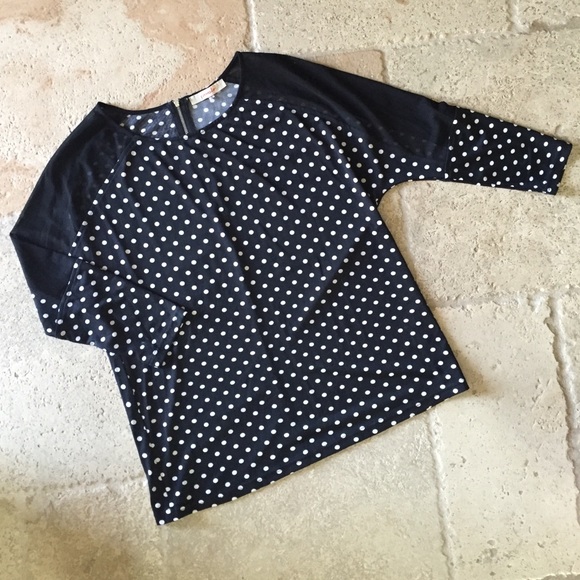 Pomelo Stitch Fix Polka Dot Top