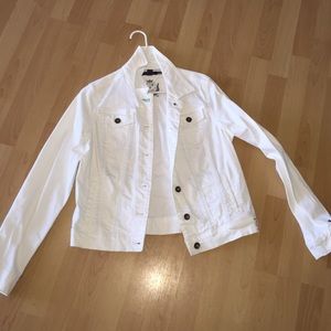 Tommy Hilfiger White Jean Jacket