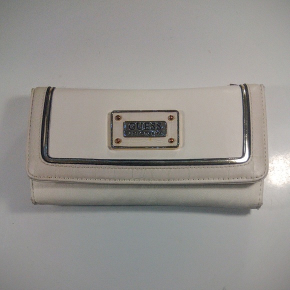 White GUESS Wallet