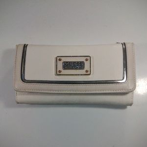 White GUESS Wallet