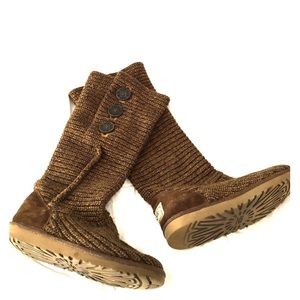 UGG knit boots