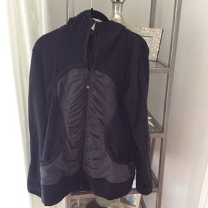 Lululemon black/grey russed jacket