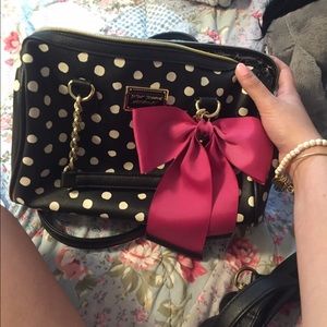Betsey Johnson Polka Dot Purse