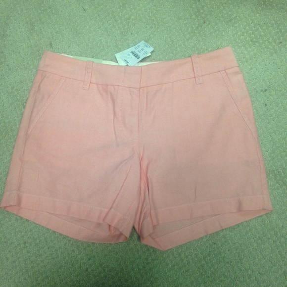 NWT j crew factory size 4 pink shorts 5" inseam