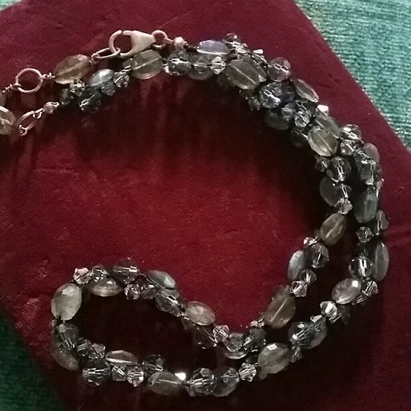 Vintage crystal necklace