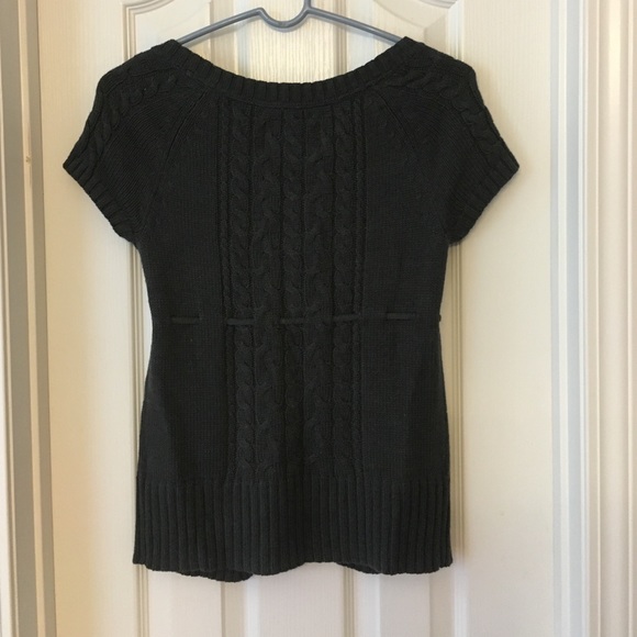 Button up shirt sleeve sweater - Picture 4 of 4