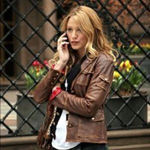 *NEW* Tory Burch - Leather Sgt. Pepper Jacket