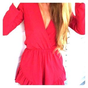Red Romper