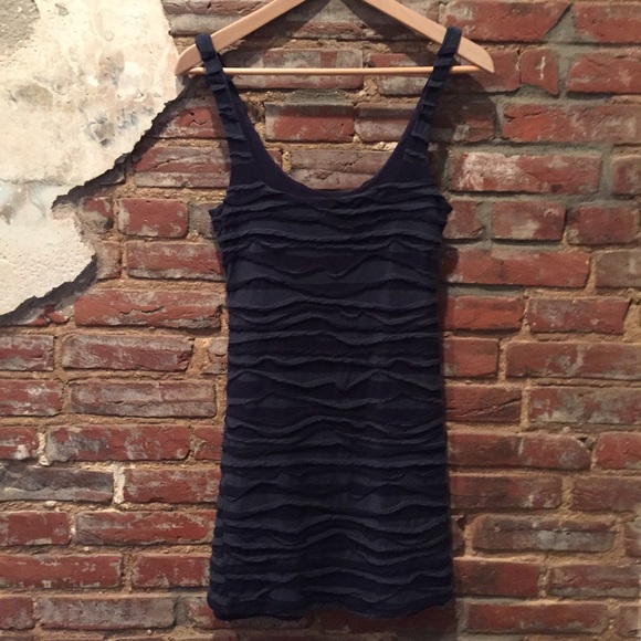 Free People Textured Stripe Bodycon Dress