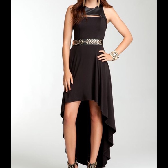 Bebe hi-low dress