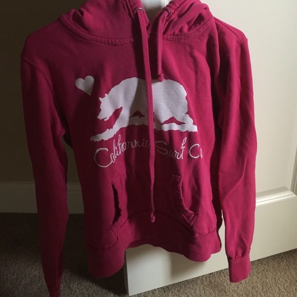 Pink California hoodie