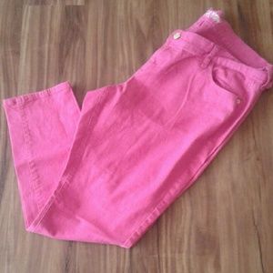 Old Navy rockstar pink skinny jeans