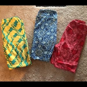 LulaRoe OS leggings- 3 pack!