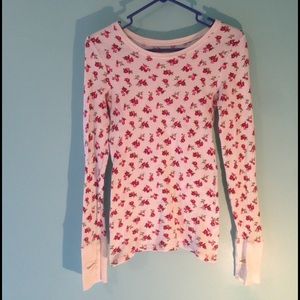 Floral Thermal Top Size Small