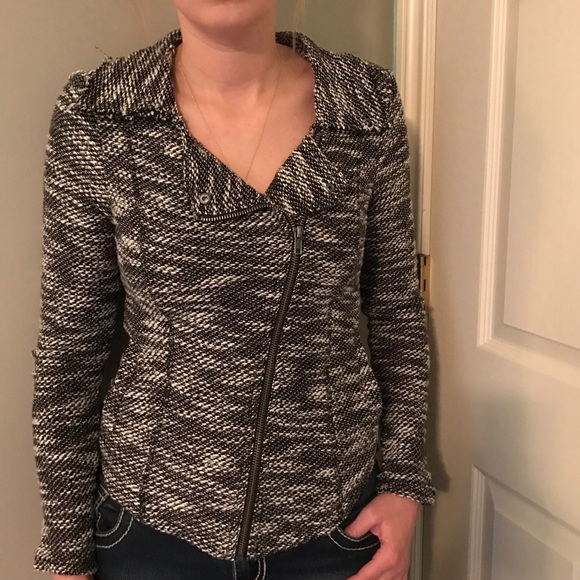 Maurices Black and White Marled Blazer - Picture 3 of 3