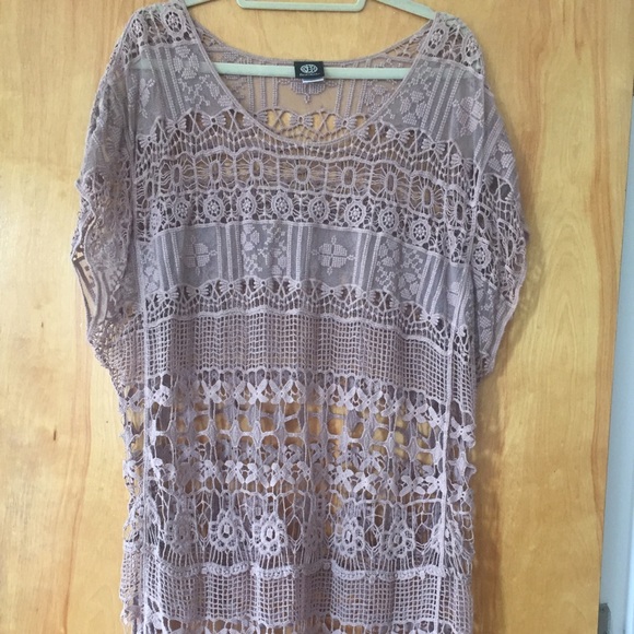 Bandeau Crochet coverup
