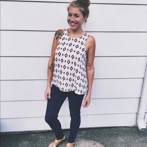 Trendy Tribal Tank Top