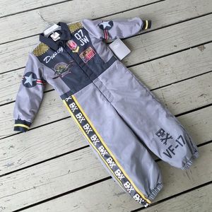 Disney Quilted Dusty Flightsuit NWT