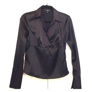 Pull-over Satin Like Blouse!  Never worn.