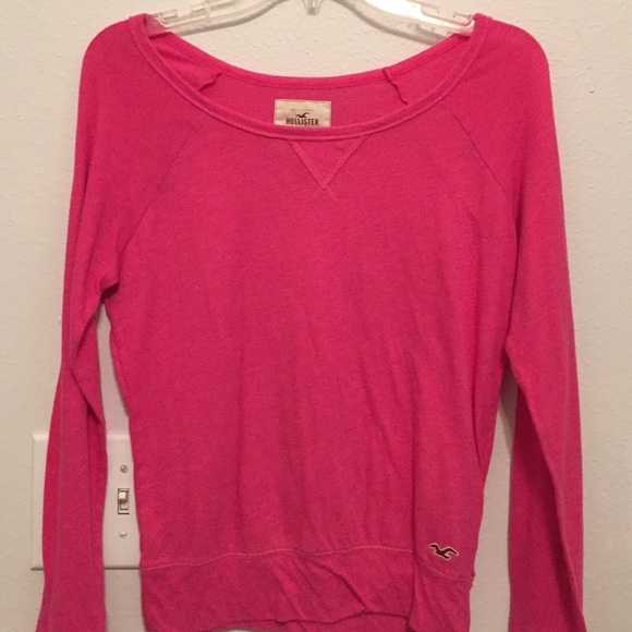 Hollister pink long sleeve - Picture 1 of 2