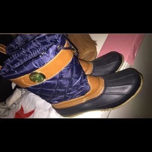 Tommy Hilfiger duck boots