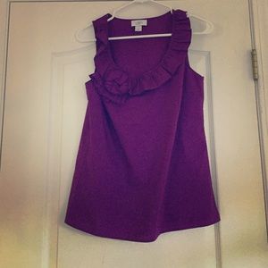 Loft sleeveless top
