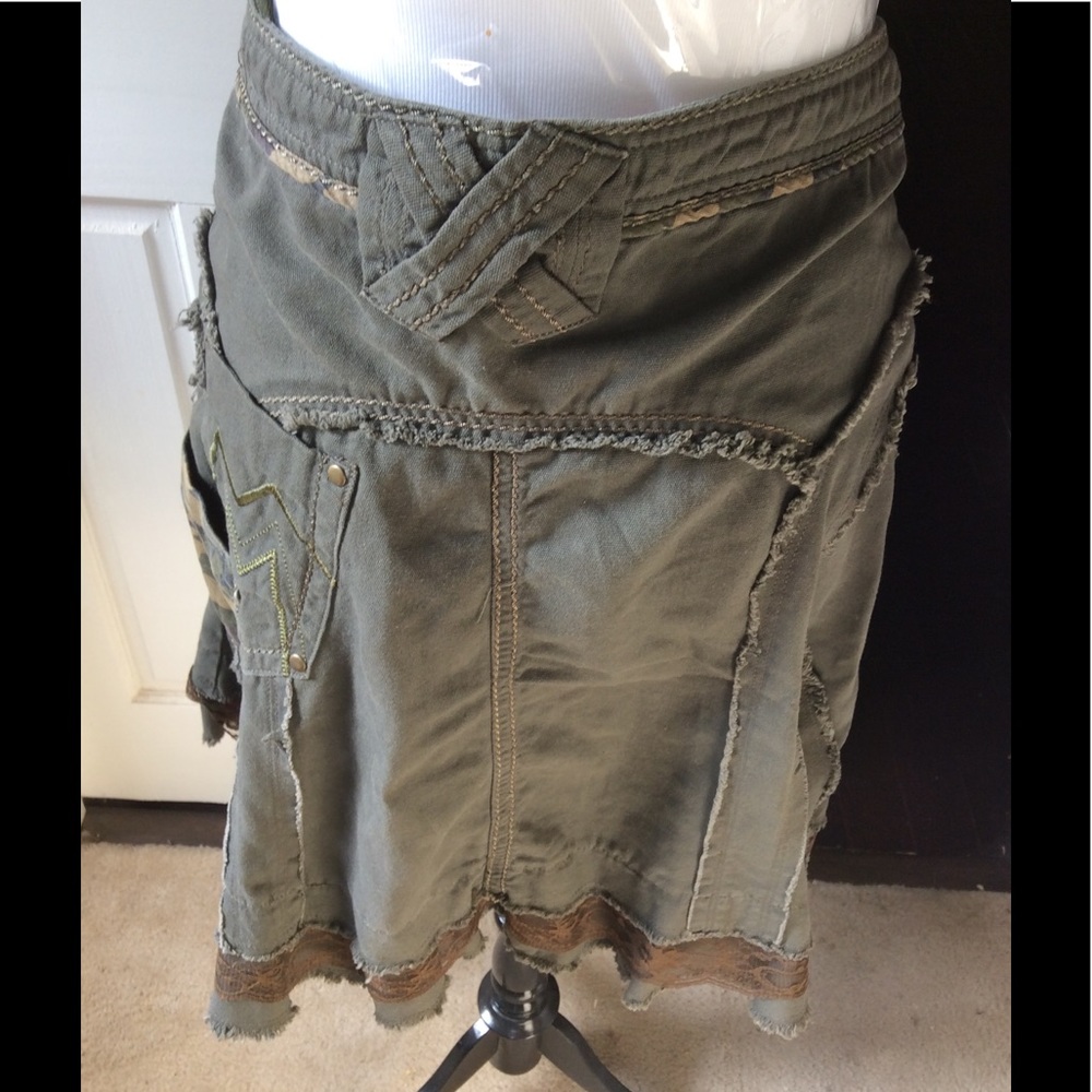 Different Patterns Of Materials In Army Green - image 4