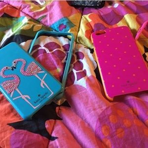 Set of 2 Kate Spade iPhone 6/6s plus cases