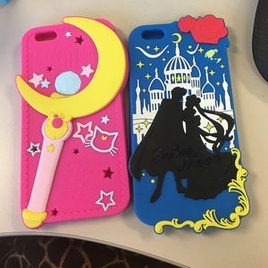 Sailor moon 6 Plus silicon bundle