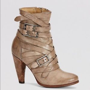 Frye Mikaela Strappy High Heal Bootie