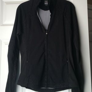 VS Sport mesh laser cut logo running jacket