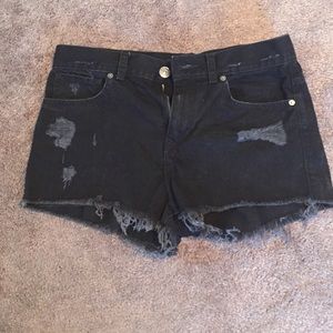 Express high waisted shorts