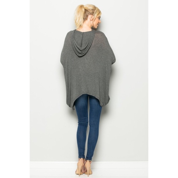 Clearance - Long Sleeve Hoodie Top - Picture 4 of 4